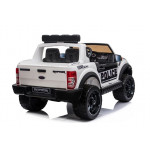 Elektrické autíčko - Ford Ranger Raptor Police DK-F150RP - lakované - biele